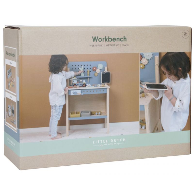 Banco da lavoro con attrezzi - Little Dutch