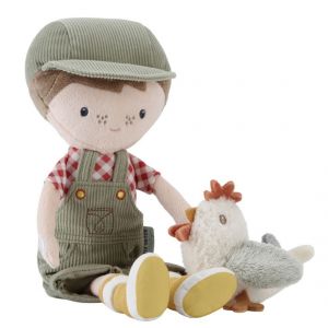 Bambola morbida Jim pollo 35 cm - Little Dutch