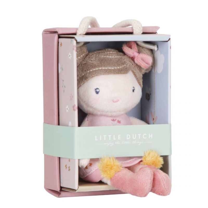 Bambola morbida Rosa 10 cm -Little Dutch