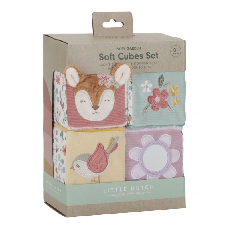 Cubi morbidi 4 pezzi - Little Dutch