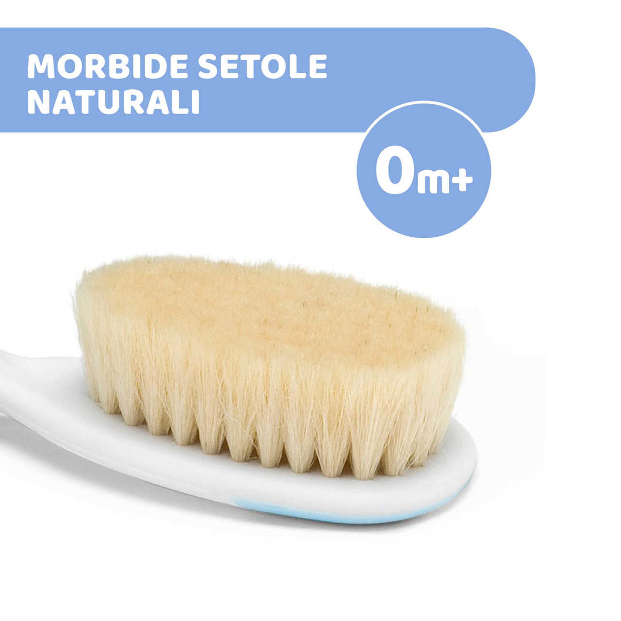 SPAZZOLA E PETTINE - azzurro