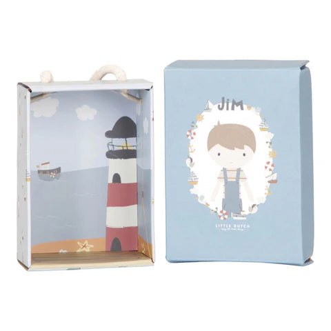 Bambola Morbida Jim 10 cm - Little Dutch