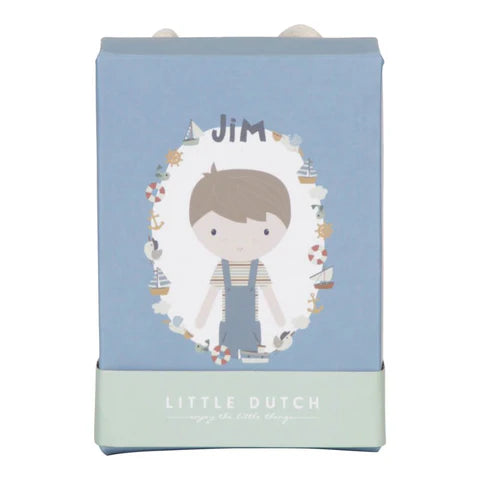 Bambola Morbida Jim 10 cm - Little Dutch