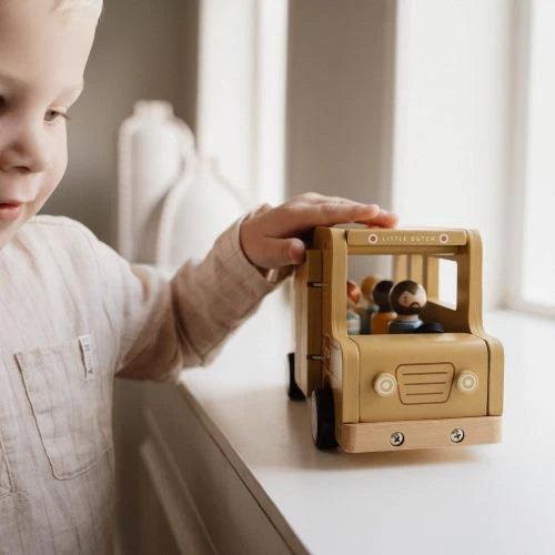 Scuola Bus con Personaggi - Little Dutch