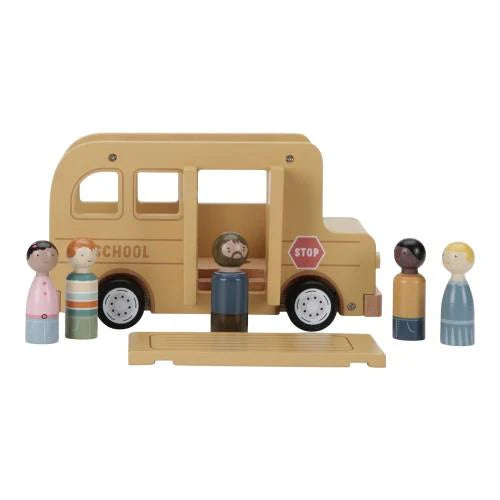 Scuola Bus con Personaggi - Little Dutch
