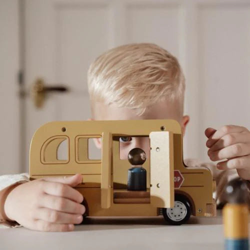 Scuola Bus con Personaggi - Little Dutch