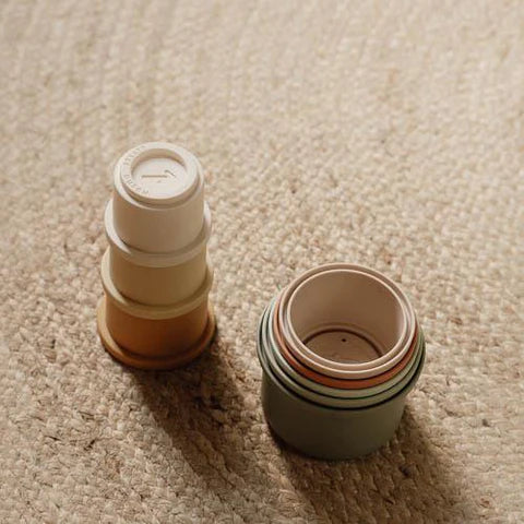 Tazze impilabili - Multicolore - Essentials - Little Dutch