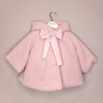 Cappotto Rosa con Cappuccio - Marlù