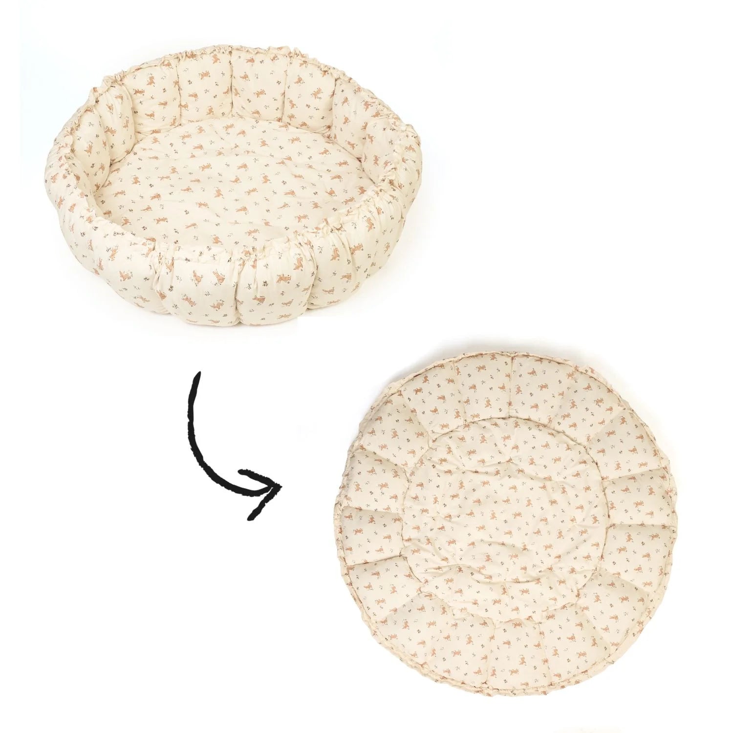 Bloom Rabbit organic babymat - Play&Go