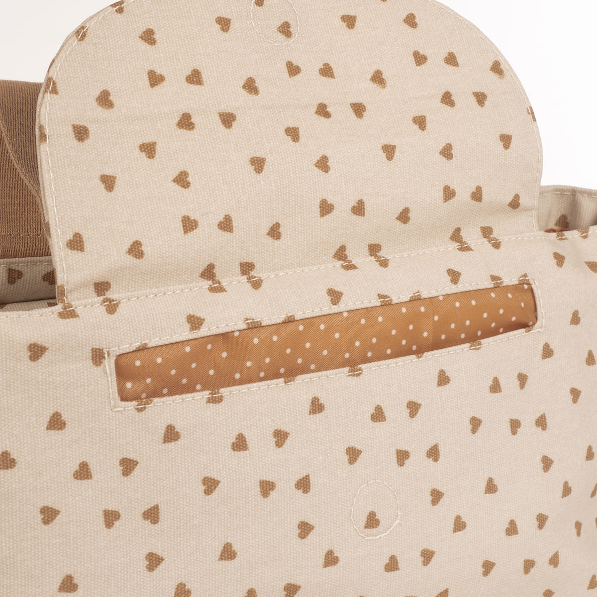 BORSA nascita ORGANIZZATRICE CUORI POPPY CANNELLA- walking mum