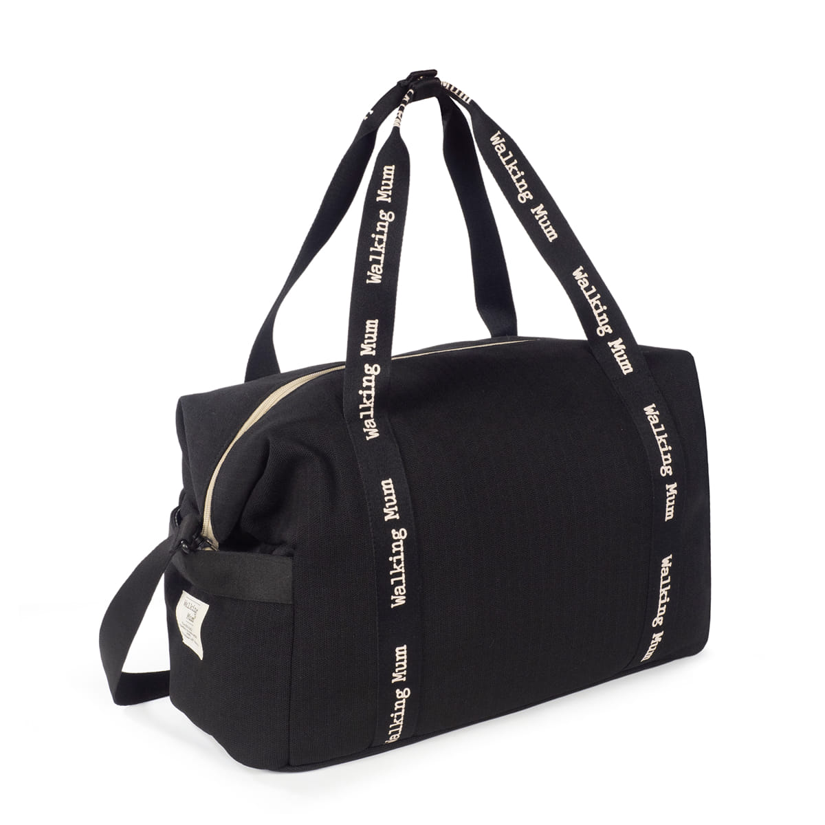Borsa nascita XL nero ECO MUM - Walking mum