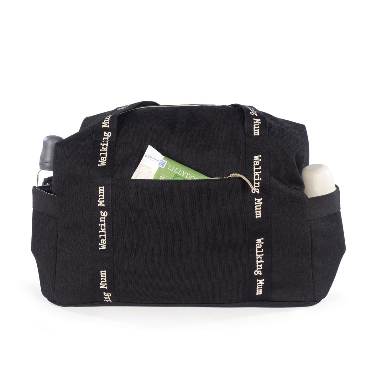 Borsa nascita XL nero ECO MUM - Walking mum