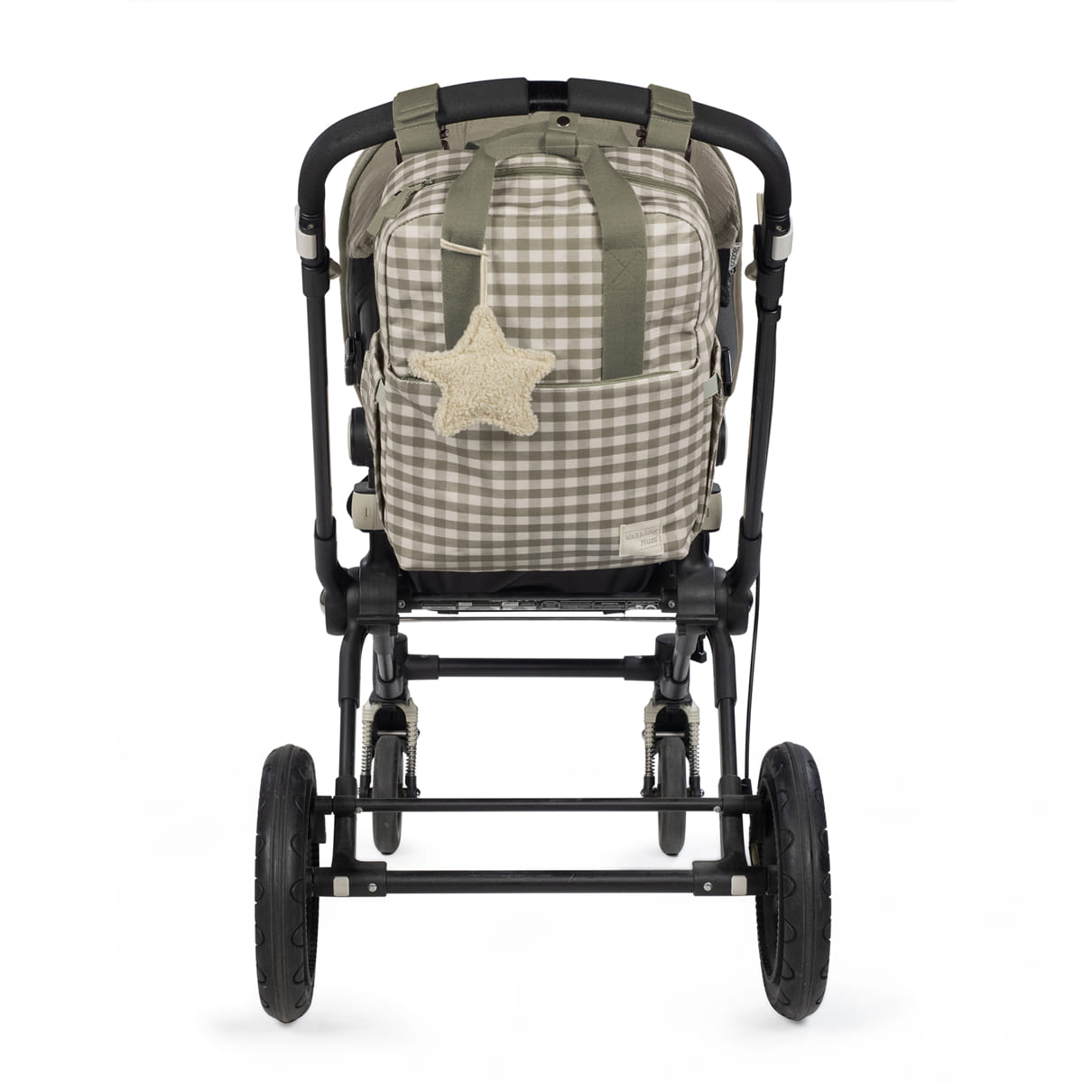Zaino nascita CAETANA Stone - Verde walking mum