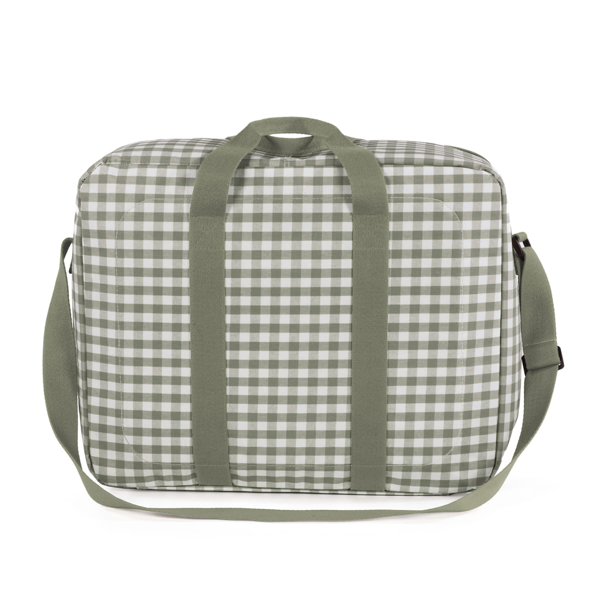 Valigia nascita CROSSBODY CAETANA stone - Verde walking mum