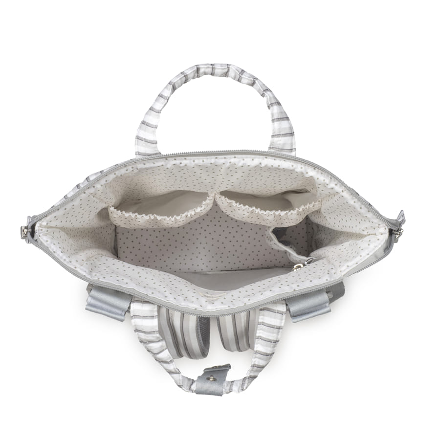 Zaino Botton strisce - Walking Mum