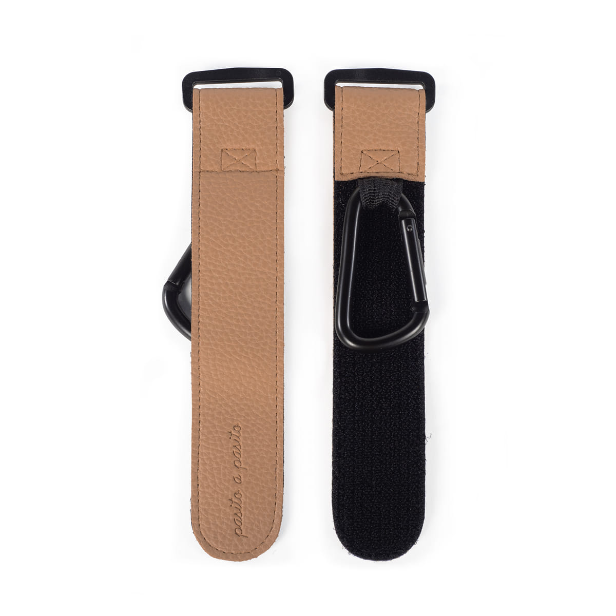 SET DI 2 GANCI PER PASSEGGINO ICON CARAMEL - PASITOA PASITO