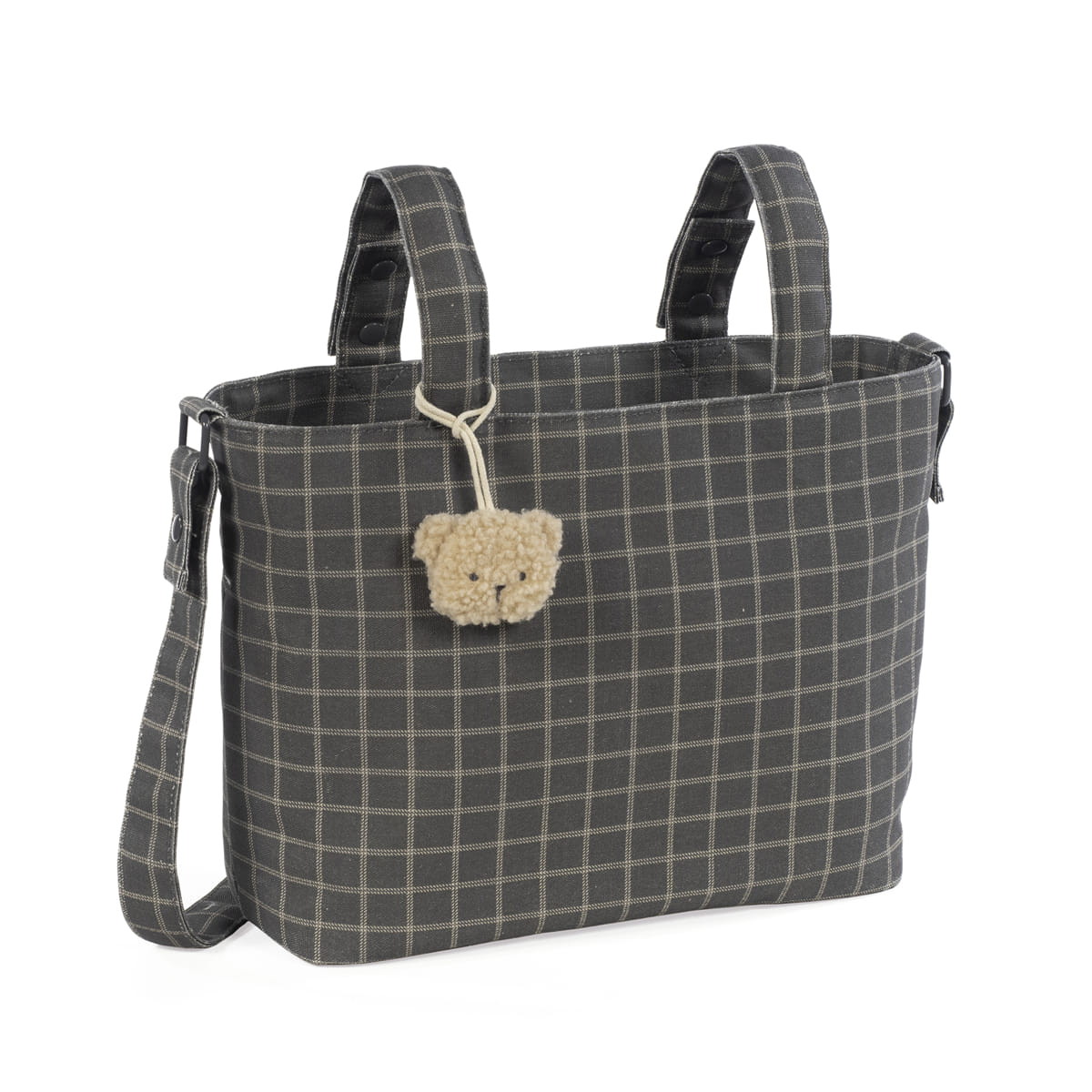 BORSA PASSEGGINO ORGANIZZATORE TARTAN - WALKING MUM