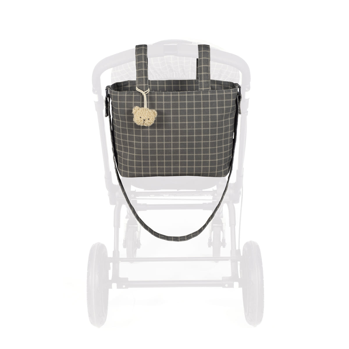 BORSA PASSEGGINO ORGANIZZATORE TARTAN - WALKING MUM