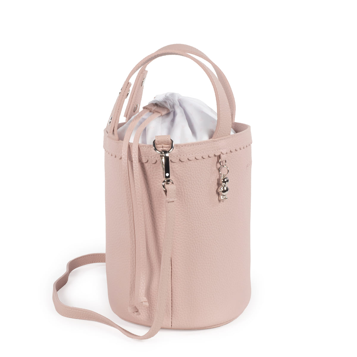 Borsa a secchiello Icon rosa - Pasito a Pasito