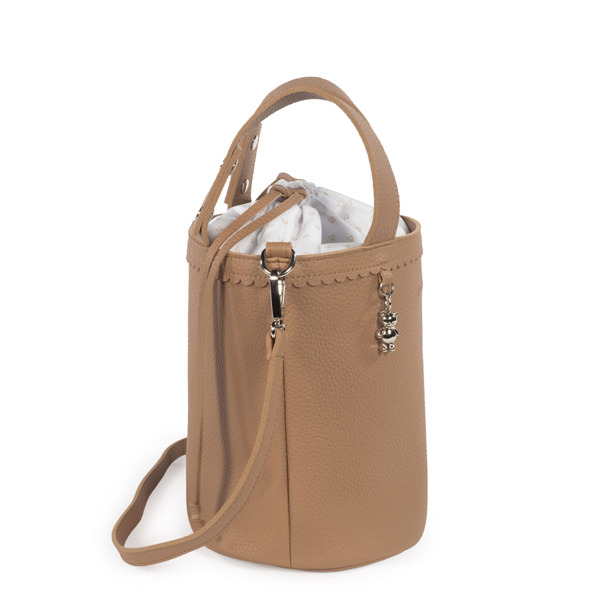Borsa a secchiello Icon caramel - Pasito a Pasito