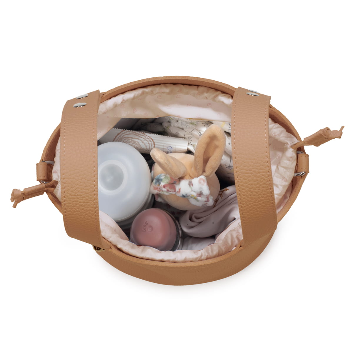 Borsa a secchiello Icon caramel - Pasito a Pasito