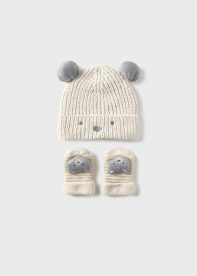 Set cappello e guanti vari colori - Majoral