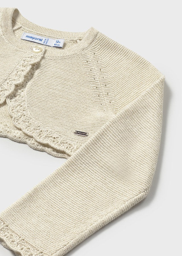 Cardigan champagne - majoral