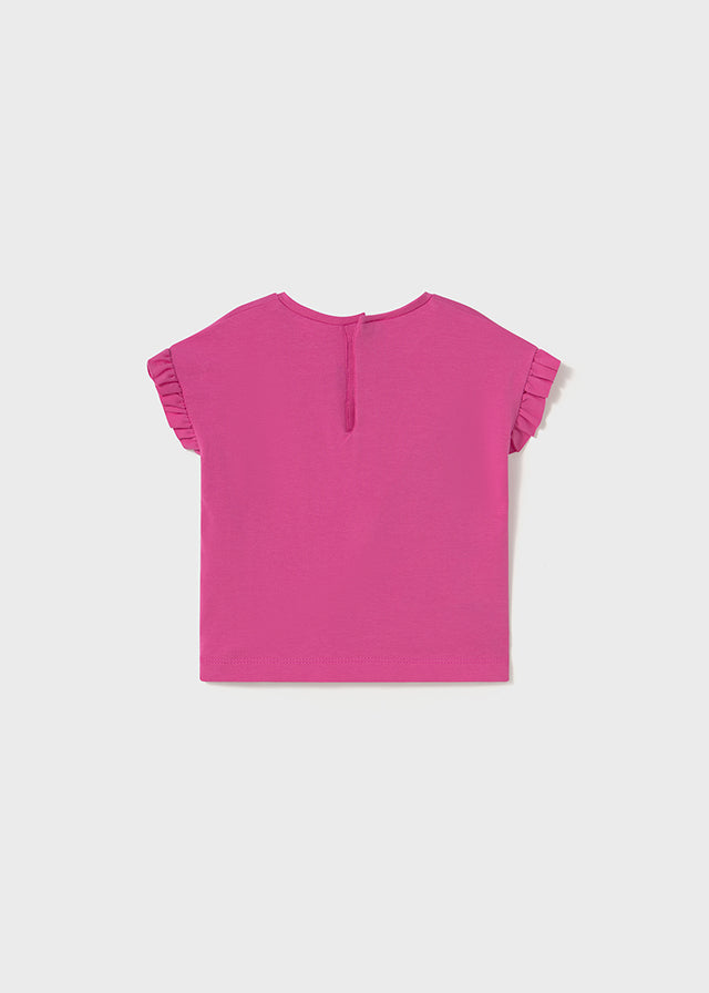 Maglietta fucsia tema mare - majoral