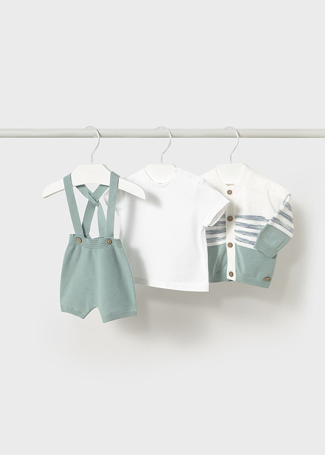 Completo 3 pezzi verde menta - Majoral