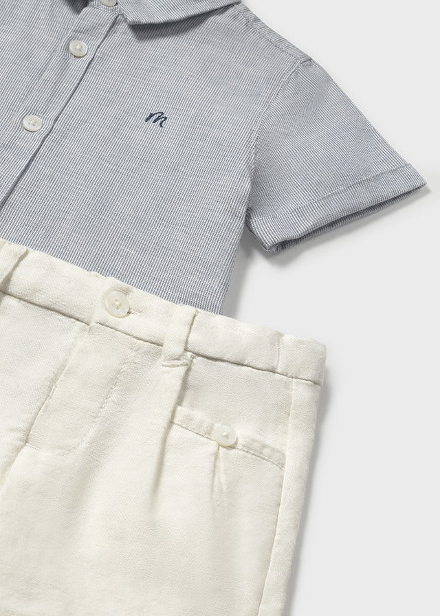 Completo 2 pezzi camicia e bermuda - majoral