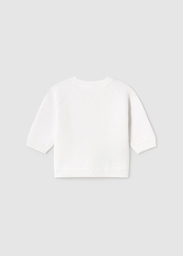 Cardigan tricot bianco - majoral