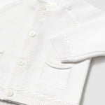 Cardigan tricot bianco - majoral