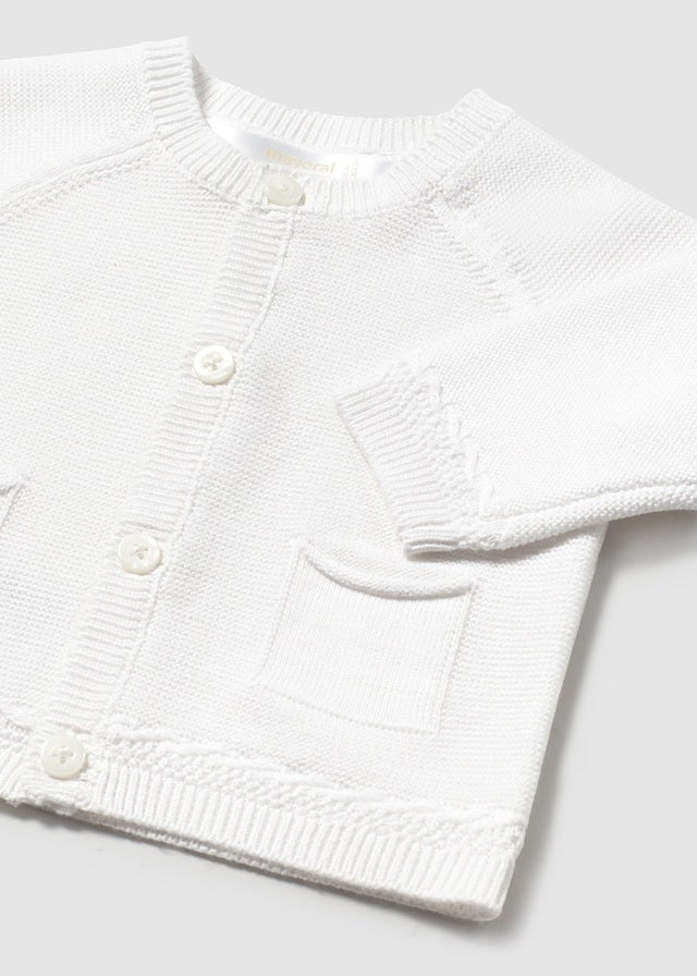 Cardigan tricot bianco - majoral