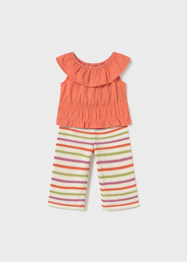 Completo 2 pezzi a righe - majoral