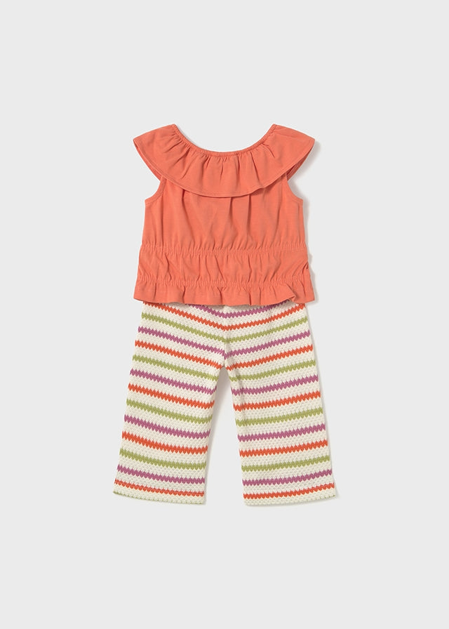 Completo 2 pezzi a righe - majoral