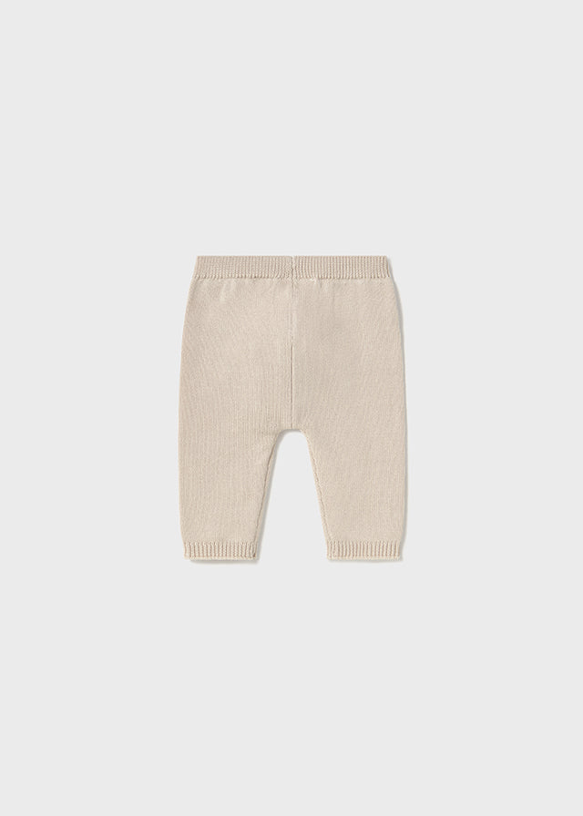 Coordinato Mayoral 3 pezzi in maglia lunga beige