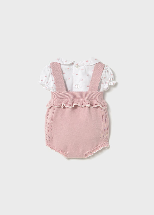 Completo Salopette Mayoral 2 pezzi – Rosa Antico