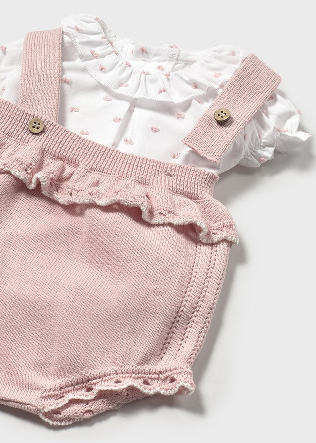 Completo Salopette Mayoral 2 pezzi – Rosa Antico
