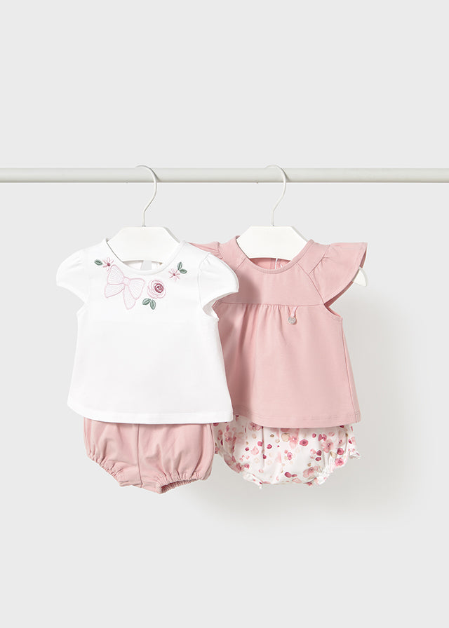 Completo 2 pezzi rosa - majoral