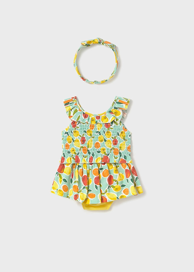 Completo 2 pezzi limoni con fascetta - majoral