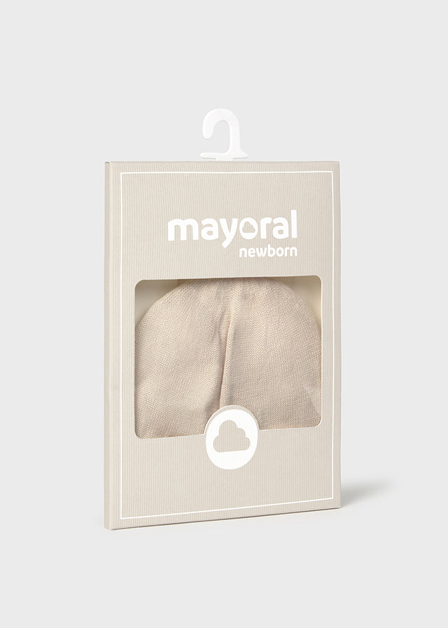 Coordinato Mayoral 3 pezzi in maglia lunga beige