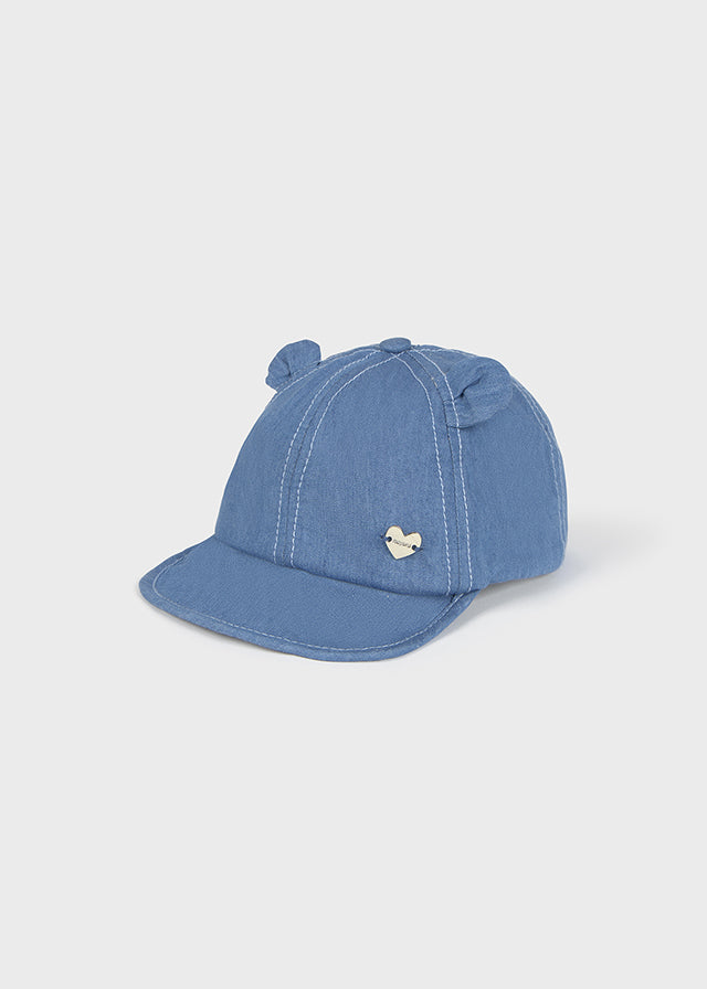 Cappello di jeans con orecchie - majoral