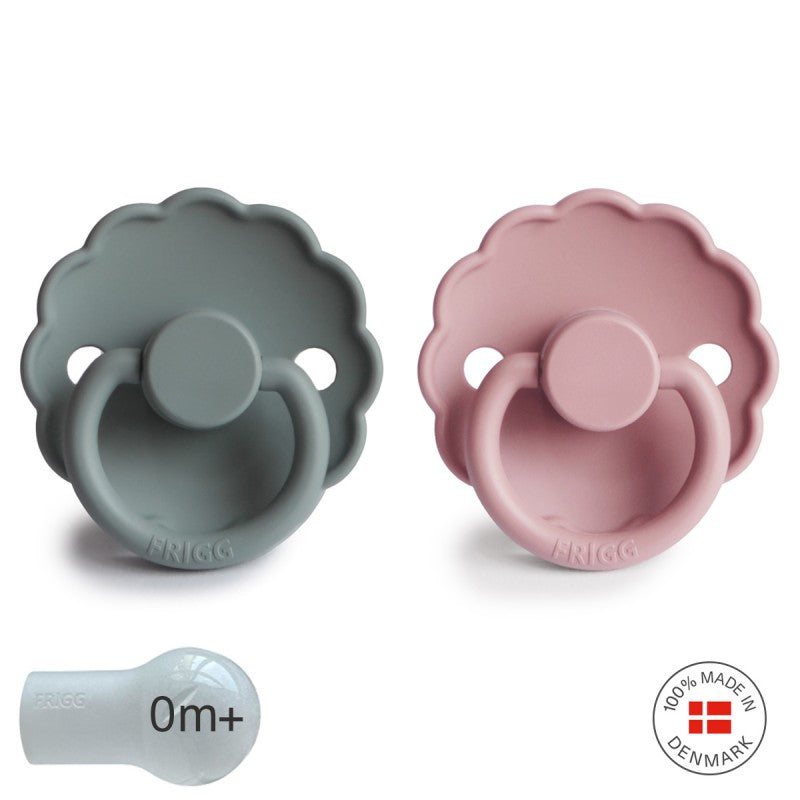 Ciucci FRIGG confezione da 2 - Dis. Daisy Azzurro e Rosa 0-6 Mesi e 6-18 mesi