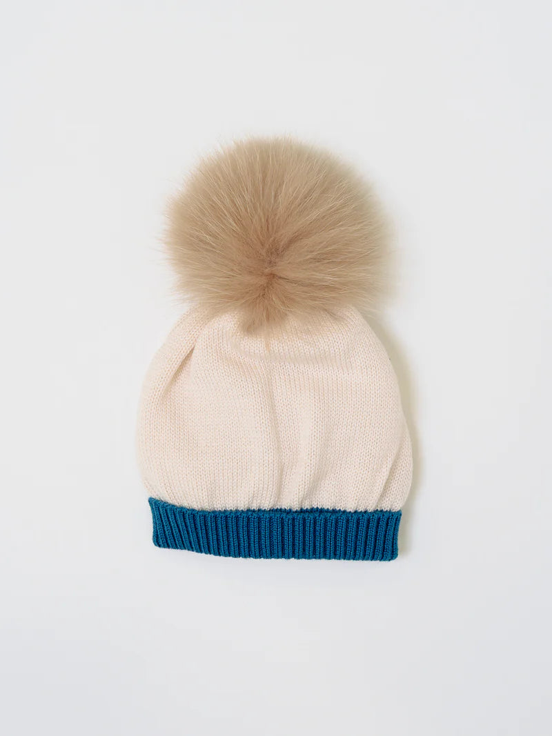 Cappello con ponpon - Marlù