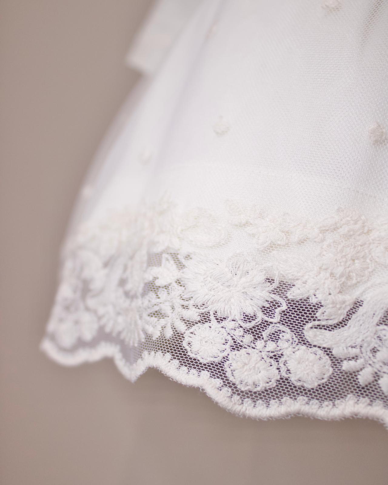 Vestitino Cerimonia in Pizzo e Maxi Fiocco - Marlù