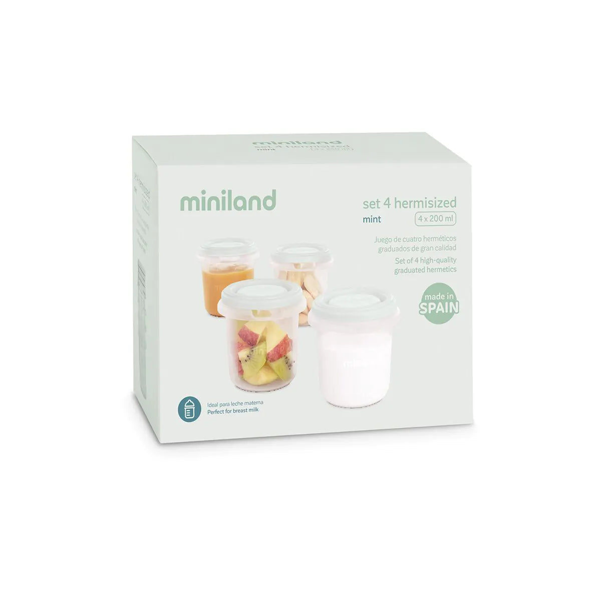 Contenitori Ermetici 4 Pz - Miniland