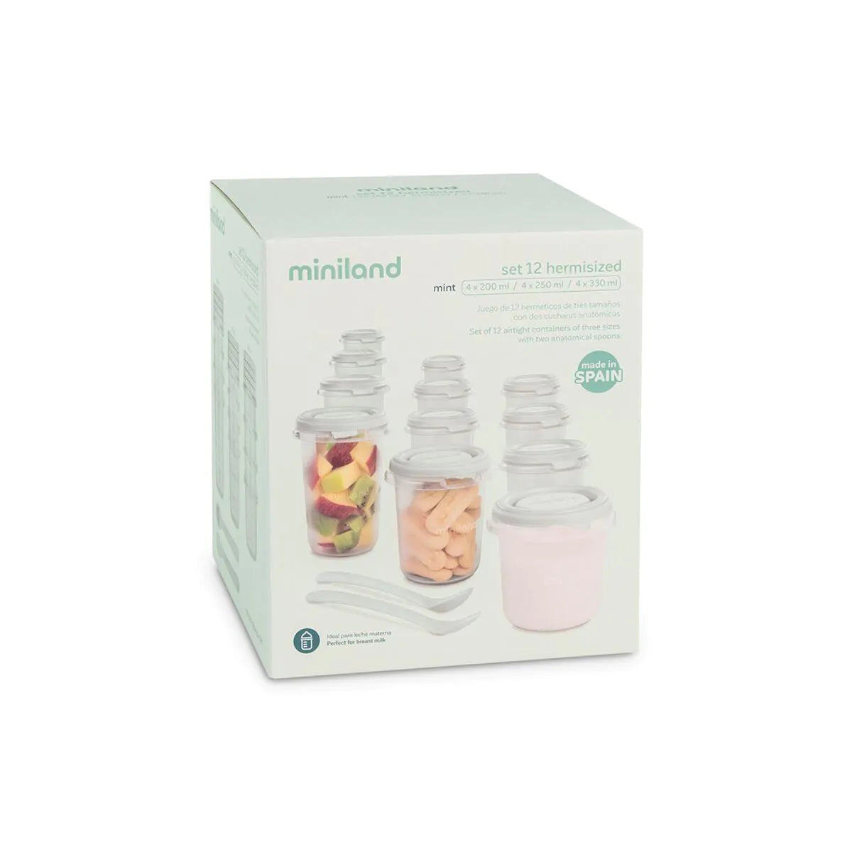 Set Contenitori Ermetici 12 Pz - Miniland