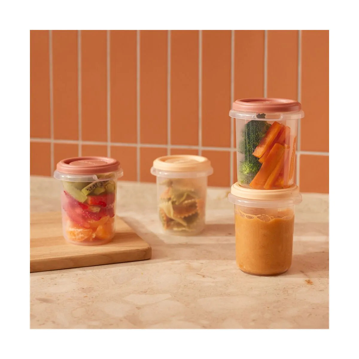 Set 4 Pz Contenitori 250 Ml - Miniland
