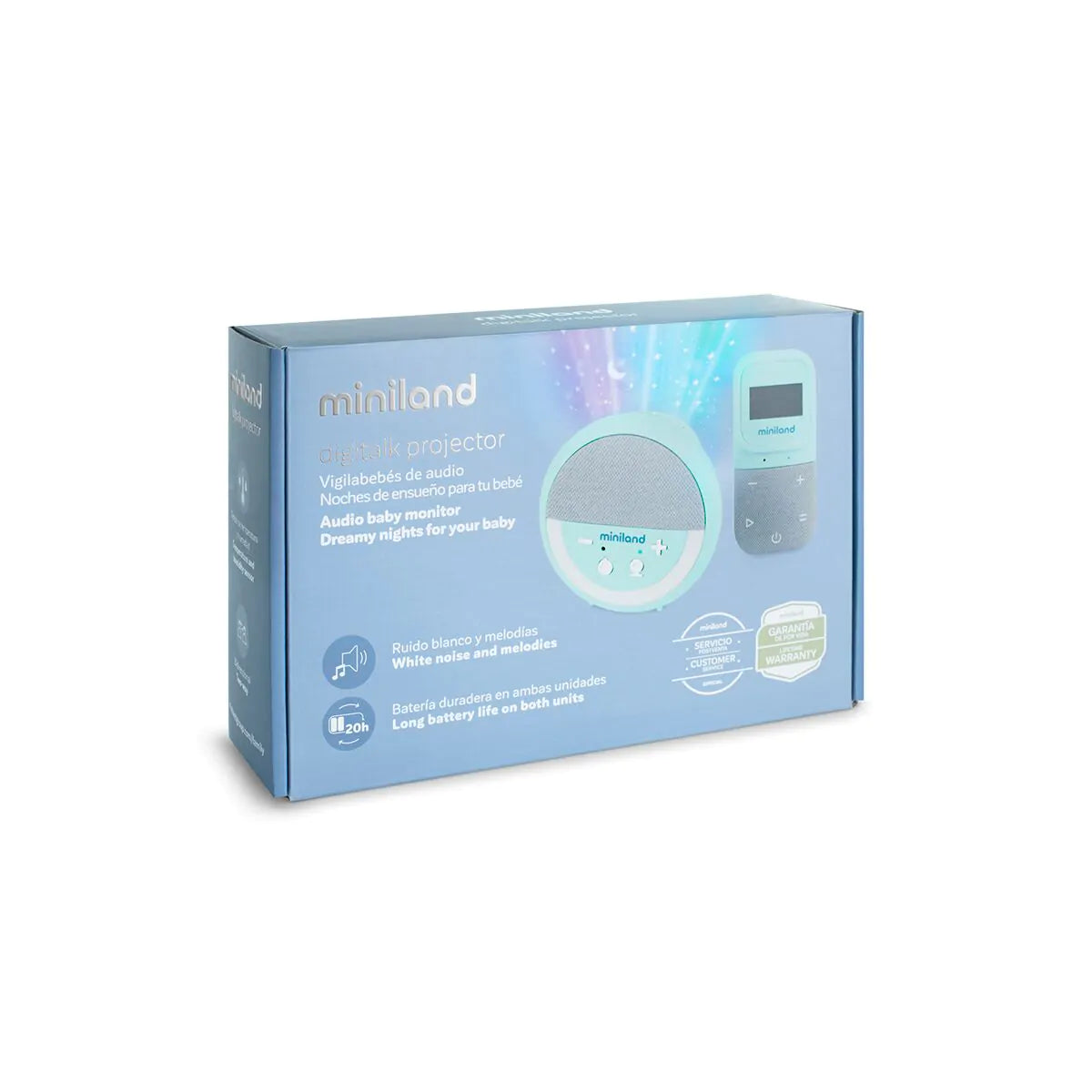 Proiettore audio digitale per baby monitor - Miniland