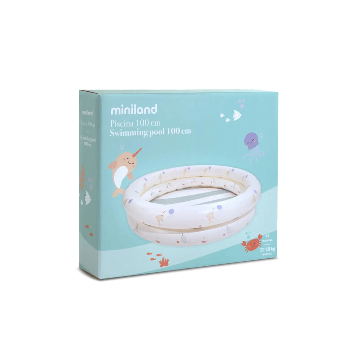 Piscina Gonfiabile per Bambini da 100 cm - Miniland
